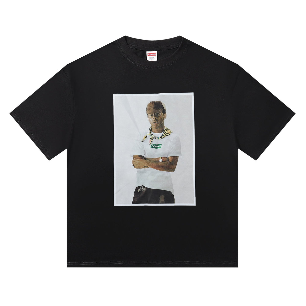 Supreme Tyler the Creator Portrait Graphic T-Shirt